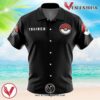 Poke League Pokemon Button Up  Hawaiian Shirt