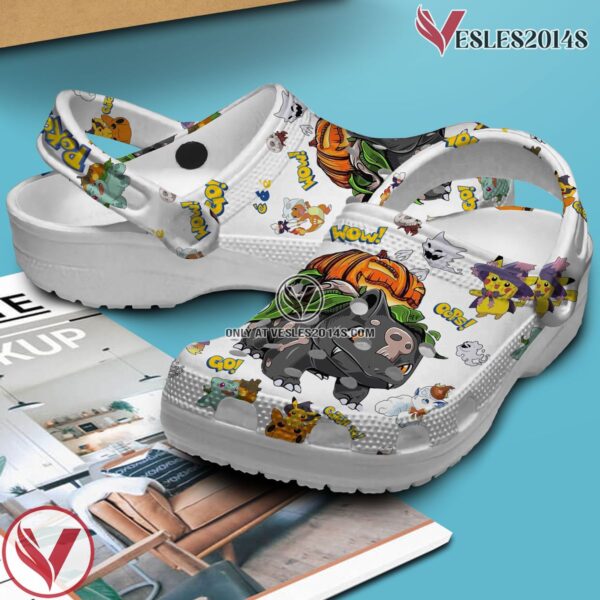 Pokemon Anime Crocs Crocband Clogs Shoes Comfortable For Men Women and Kids Style 6, Unique Gift From  Vesles2014S 2