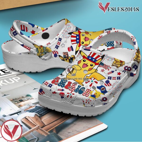 Pokemon Anime Crocs Crocband Clogs Shoes Comfortable For Men Women and Kids Style 7, Unique Gift From  Vesles2014S 2