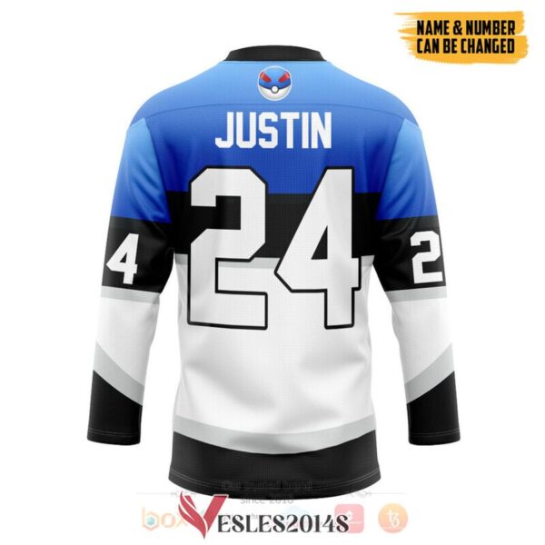 Pokemon Trainers Great Ball Custom Hockey Jersey, Trending Gifts For Fans - Vesles2014s 1