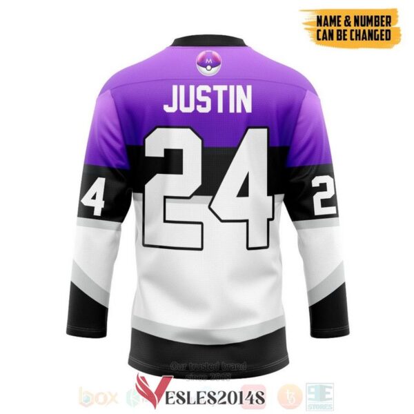 Pokemon Trainers Master Ball Personalized Hockey Jersey, Trending Gifts For Fans - Vesles2014s 1