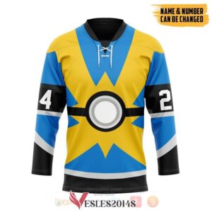 Pokemon Trainers Quick Ball Custom Hockey Jersey, Trending Gifts For Fans - Vesles2014s
