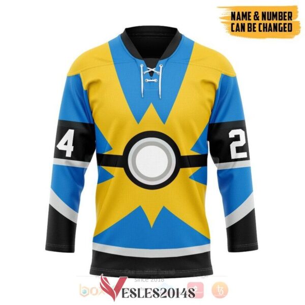 Pokemon Trainers Quick Ball Custom Hockey Jersey, Trending Gifts For Fans - Vesles2014s