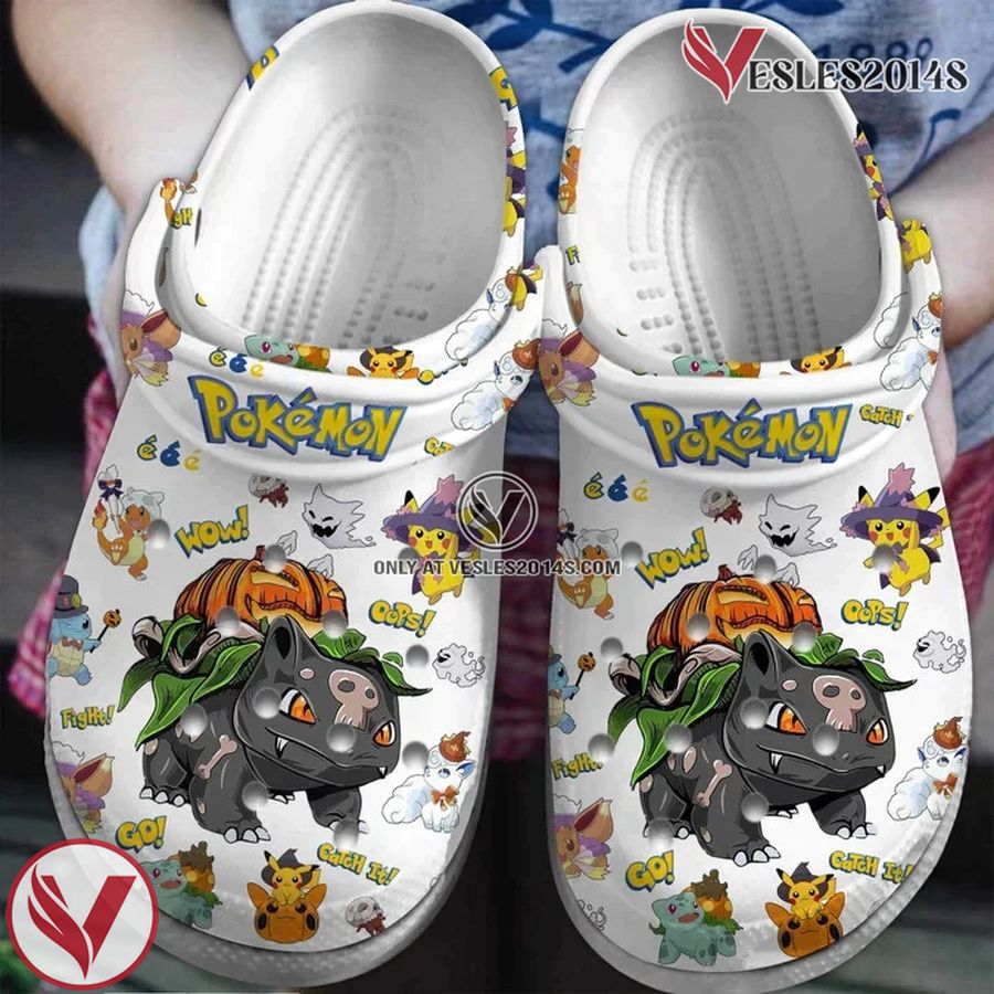 Pokémon Unisex Clogs Shoes Comfortable Crocband For Men Women, Unique Gift From Vesles2014S