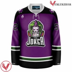 Poker Night Jokers Wild Hockey Jersey - Vesles2014S 2