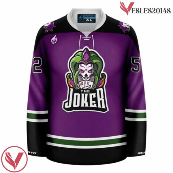 Poker Night Jokers Wild Hockey Jersey - Vesles2014S 2