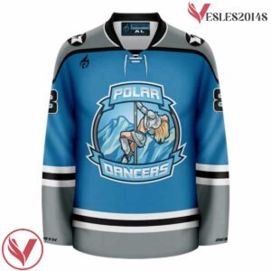 Polar Dancers Funny Hockey Jersey - Vesles2014S 2