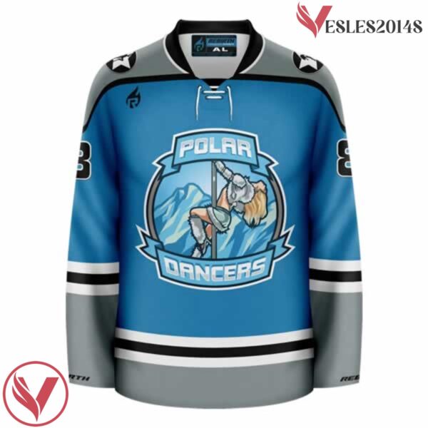 Polar Dancers Funny Hockey Jersey - Vesles2014S 2