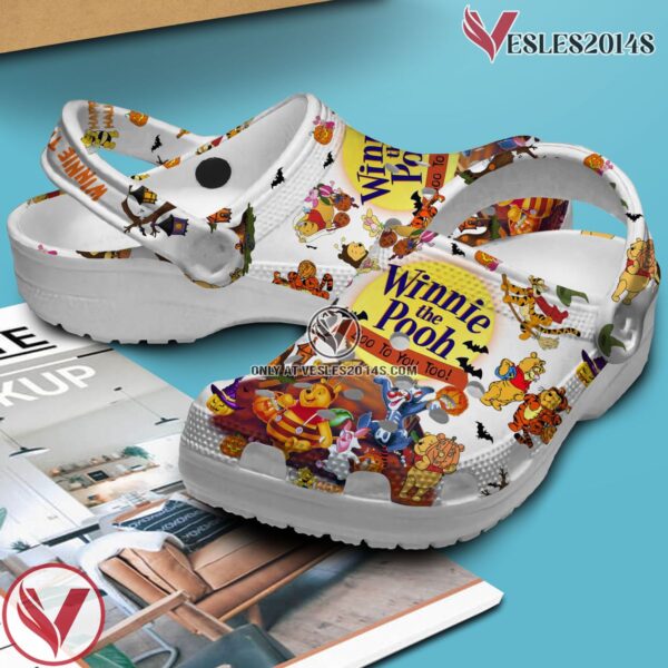 Pooh And Friends Cartoon Crocs Crocband Clogs Shoes Comfortable For Men Women and Kids Style 6, Unique Gift From  Vesles2014S 2