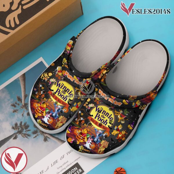 Pooh And Friends Cartoon Crocs Crocband Clogs Shoes Comfortable For Men Women and Kids Style 7, Unique Gift From  Vesles2014S 3