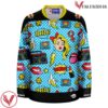 Pop Culture 80's Retro Comic Art Pattern Hockey - Vesles2014S