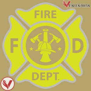 Pop Culture Firefighter - Turnout Gear Tan Hockey Jersey - Vesles2014S 4