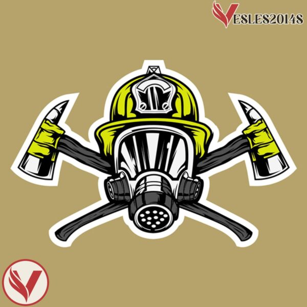 Pop Culture Firefighter - Turnout Gear Tan Hockey Jersey - Vesles2014S 5