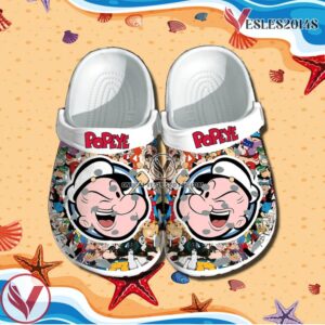 Popeye Crocs Clog Shoes Style 1, Unique Gift From  Vesles2014S