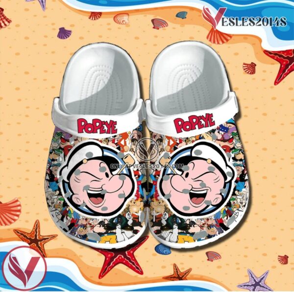 Popeye Crocs Clog Shoes Style 1, Unique Gift From  Vesles2014S