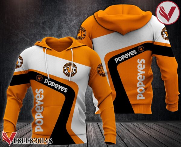 Popeyes Uniform Custom Hoodie - Vesles2014S