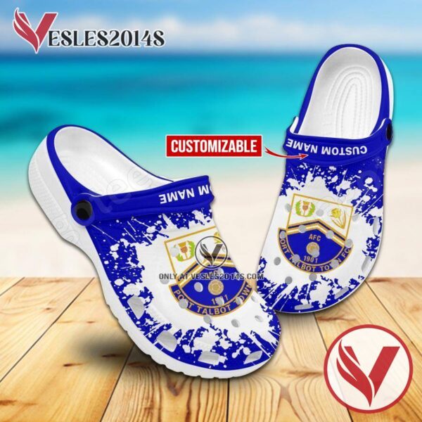 Port Talbot Town Crocs Shoes For Men And Women, Unique Clogs Shoes For Fans - Vesles2014S