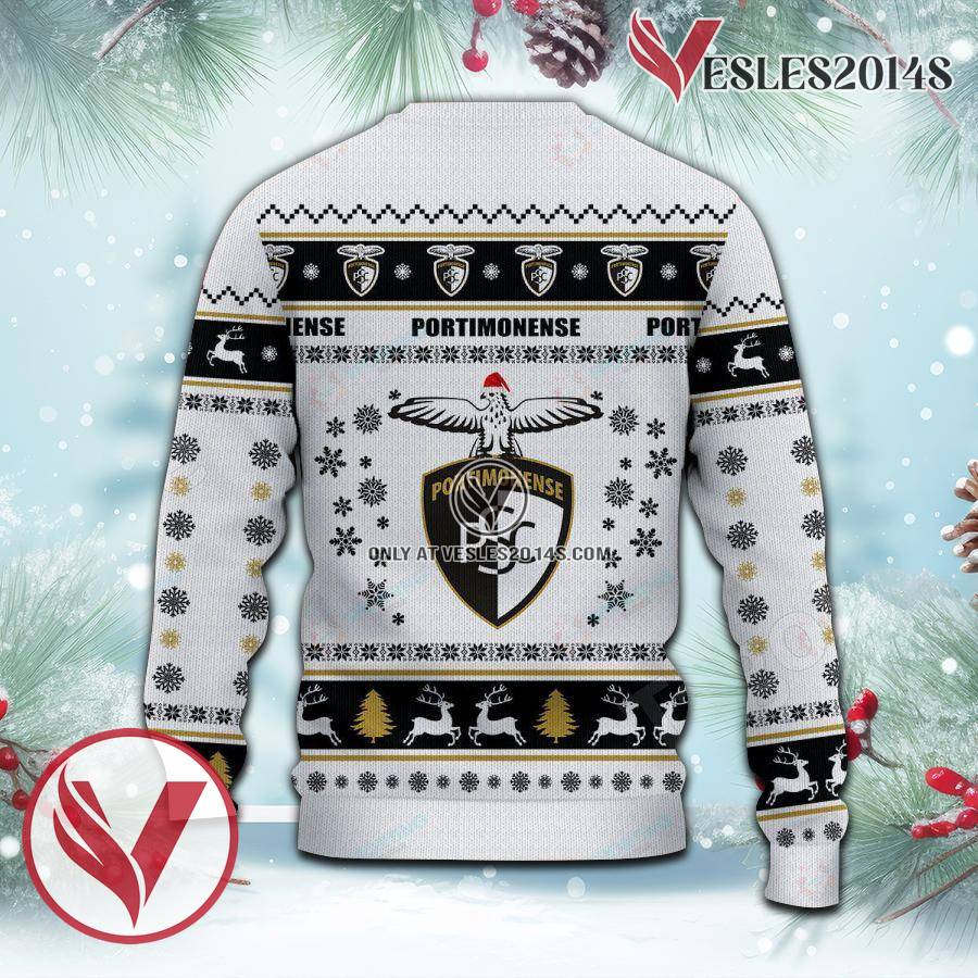 Portimonense Futebol SAD Sport Ugly Christmas Sweater, Unique Gifts For Fans - Vesles2014aS 3