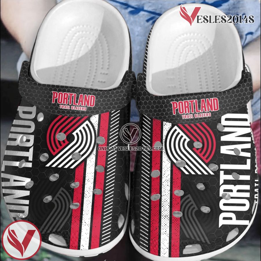 Portland Trail Blazers Basketball Club Comfortable Shoes Clogs Crocband For Men Women, Unique Gift From Vesles2014S