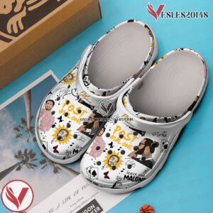 Post Malone Rapper Music Crocs Crocband Clogs Shoes, Unique Gifts For Fans Style 3 - Vesles2014S 3