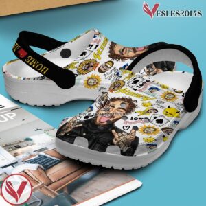 Post Malone Rapper Music Crocs Crocband Clogs Shoes, Unique Gifts For Fans Style 5 - Vesles2014S 3