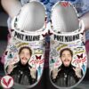 Post Malone Rapper Music Crocs Crocband Clogs Shoes, Unique Gifts For Fans Style 8 - Vesles2014S