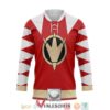 Power Ranger Dino Thunder Red Hockey Jersey Shirt, Trending Gifts For Fans - Vesles2014s