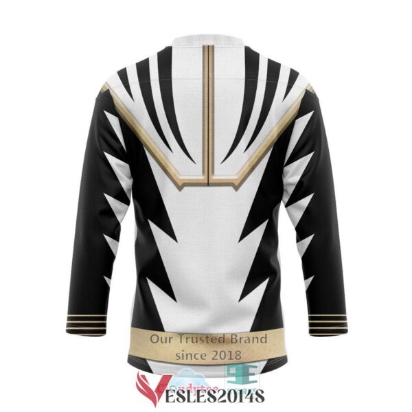 Power Ranger Dino Thunder White Hockey Jersey, Trending Gifts For Fans - Vesles2014s 1