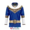 Power Rangers Zeo Blue Hockey Jersey, Trending Gifts For Fans - Vesles2014s