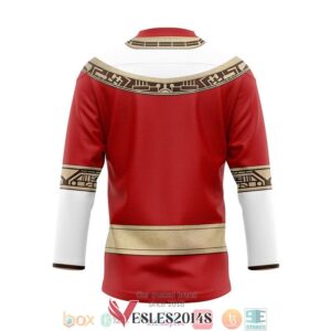 Power Rangers Zeo Red Hockey Jersey Shirt, Trending Gifts For Fans - Vesles2014s 1