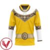 Power Rangers Zeo Yellow Custom Hockey Jersey, Trending Gifts For Fans - Vesles2014s