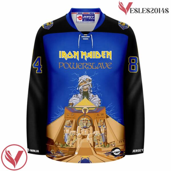 Powerslave Iron Maiden Sub Hockey Jersey - Vesles2014S 2