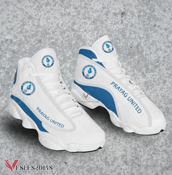 Prayag United Logo Air Jordan 13 Shoes, Best Sneaker Gifts For Fans - Vesles2014s
