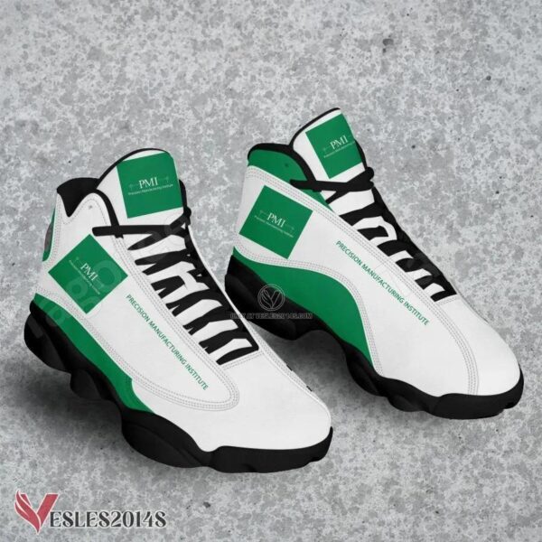 Precision Manufacturing Institute Logo Air Jordan 13 Shoes, Best Sneaker Gifts For Fans - Vesles2014s
