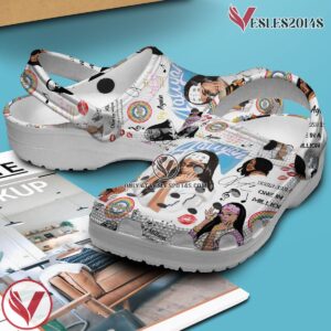 Premium Aaliyah Music Crocs Crocband Clogs Shoes, Unique Gifts For Fans - Vesles2014S 2
