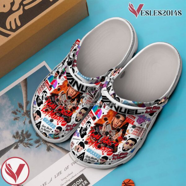 Premium Anuel AA Music Crocs Crocband Clogs Shoes, Unique Gifts For Fans - Vesles2014S 3