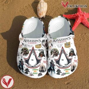 Premium Assassin’s Creed Game Crocs Crocband Clogs Shoes Comfortable For Men Women and Kids, Unique Gift From  Vesles2014S 4