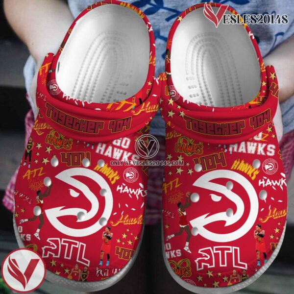 Premium Atlanta Hawks Music Crocs Crocband Clogs Shoes, Unique Gifts For Fans - Vesles2014S