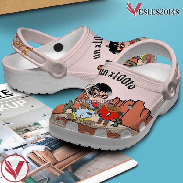 Premium Bad Bunny Music Crocs Crocband Clogs Shoes, Unique Gifts For Fans Style 1 - Vesles2014S 3