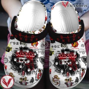 Premium Bad Omens Music Crocs Crocband Clogs Shoes, Unique Gifts For Fans - Vesles2014S