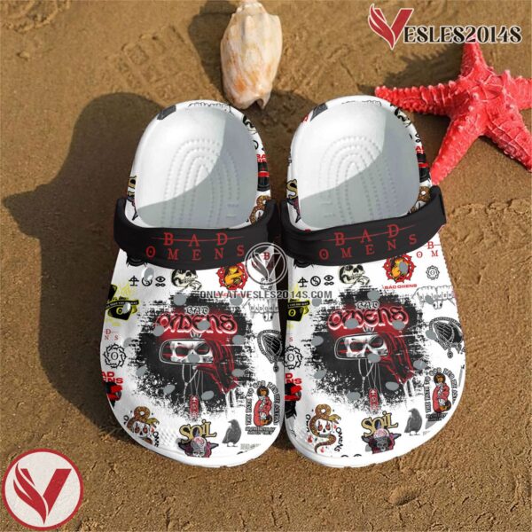 Premium Bad Omens Music Crocs Crocband Clogs Shoes, Unique Gifts For Fans - Vesles2014S 4