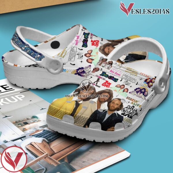 Premium Bee Gees Music Crocs Crocband Clogs Shoes, Unique Gifts For Fans - Vesles2014S 2