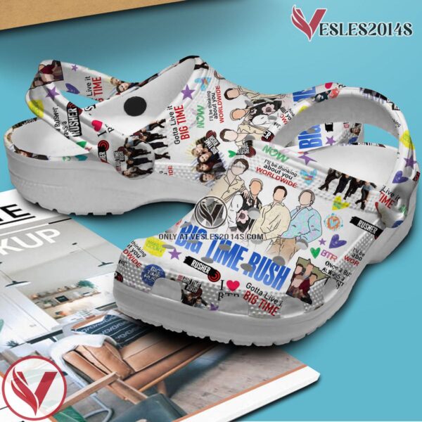 Premium Big Time Rush Music Crocs Crocband Clogs Shoes, Unique Gifts For Fans - Vesles2014S 2