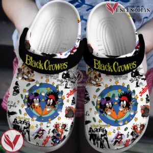 Premium Black Crowes Music Crocs Crocband Clogs Shoes, Unique Gifts For Fans - Vesles2014S 3