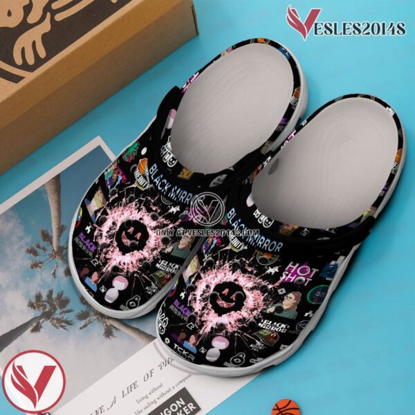 Premium Black Mirrow Music Crocs Crocband Clogs Shoes, Unique Gifts For Fans - Vesles2014S 3