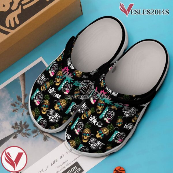 Premium Blink 182 Music Crocs Crocband Clogs Shoes, Unique Gifts For Fans Style 1 - Vesles2014S 2