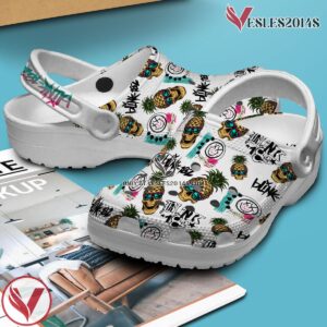 Premium Blink 182 Music Crocs Crocband Clogs Shoes, Unique Gifts For Fans Style 2 - Vesles2014S 2