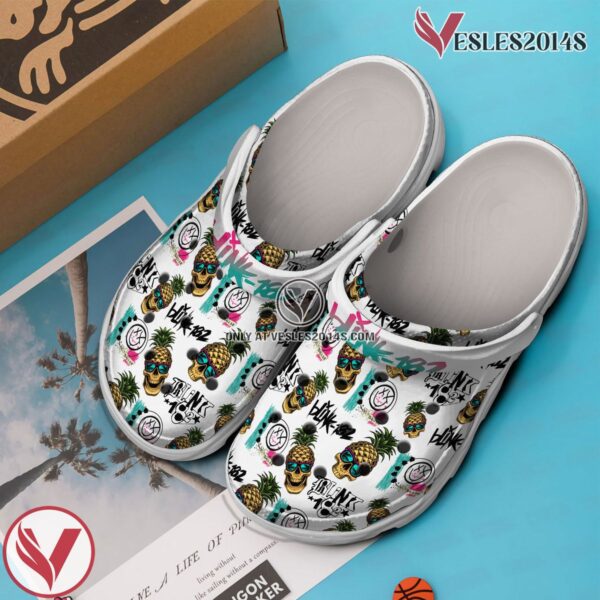 Premium Blink 182 Music Crocs Crocband Clogs Shoes, Unique Gifts For Fans Style 2 - Vesles2014S 3