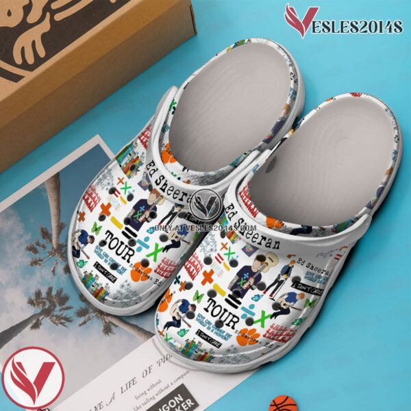 Premium Ed Sheeran Music Crocs Crocband Clogs Shoes, Unique Gifts For Fans Style 2 - Vesles2014S 2