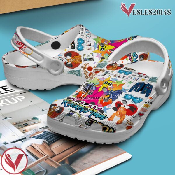 Premium Elton John Music Crocs Crocband Clogs Shoes, Unique Gifts For Fans Style 2 - Vesles2014S 2